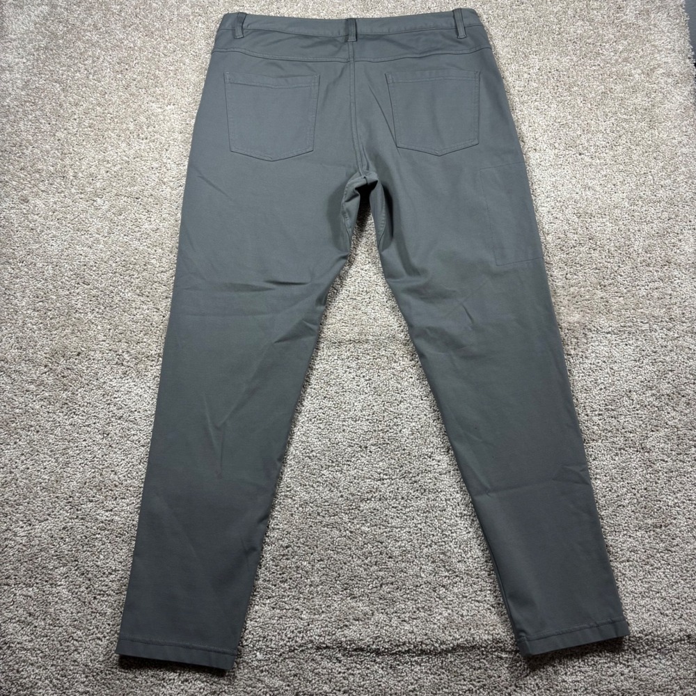 BYLT Premium Basics‎ Everyday Pant 2.0 Mens XL Gray Slim Tapered Performance